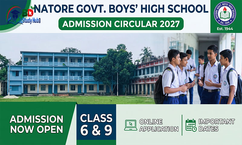 Natore Govt. Boys High School Admission